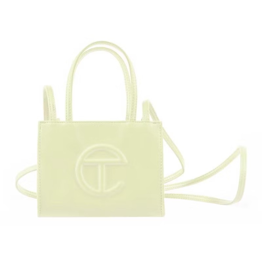 Telfar Light Cream Mini Bag